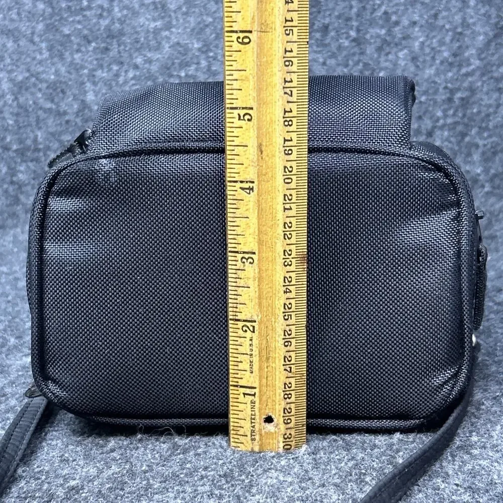 Sony Compact Camera Bag Black Padded Carry Case with Front Pockets & Strap